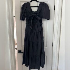 Dress Up Boutique Black Puff Sleeve Dress
